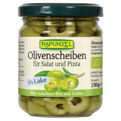 BIO-Olivenscheiben für Salat und Pizza in Lake - 190g - Rapunzel