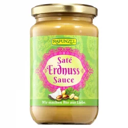 Sauce aux cacahuètes saté BIO - 350ml - Rapunzel