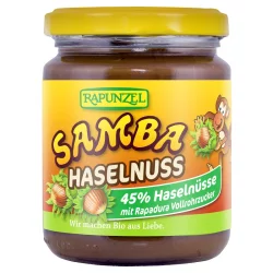 Pâte à tartiner chocolatée aux noisettes Samba BIO - 250g - Rapunzel