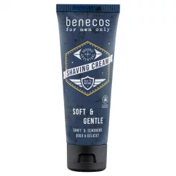 Crème à raser homme aloe vera BIO - 75ml - Benecos