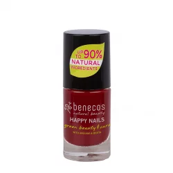 Nagellack glänzend Dunkles Rot - Cherry red - 5ml - Benecos