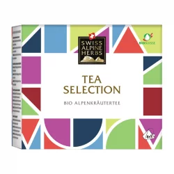 Sélection d'infusions herbes des Alpes BIO - 16 sachets - Swiss Alpine Herbs