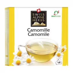 Infusion camomille BIO - 14 sachets - Swiss Alpine Herbs