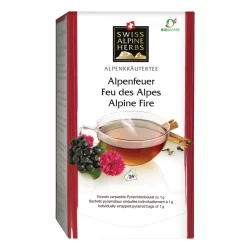 Infusion feu des Alpes BIO - 24 sachets - Swiss Alpine Herbs