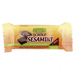 Barre croquante au sésame & chocolat BIO Sesamini choco - 27g - Rapunzel