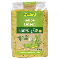 Lentilles jaunes BIO - 500g - Rapunzel