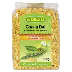 BIO-Chana Dal Kichererbsen halb geschält - 500g - Rapunzel