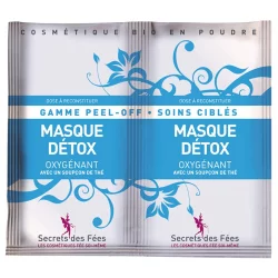 Masque oxygénant BIO thé - 16g - Secrets des Fées