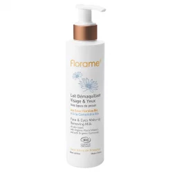 Lait démaquillant visage & yeux BIO camomille - 200ml - Florame
