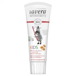 Dentifrice enfant goût fruité BIO calendula & calcium sans fluor - 75ml - Lavera