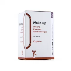 Wake up (Tyrosin, Vitamine & Taigawurzel) 60 Kapseln - BIOnaturis