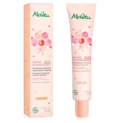 Getönte BIO-BB Creme helle Tönung Rose - 40ml - Melvita Nectar de Roses