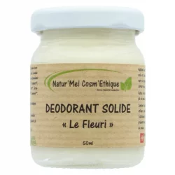 Déodorant baume Le Fleuri naturel palmarosa, lavandin & géranium - 50ml - Natur'Mel Cosm'Ethique