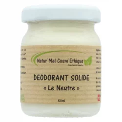 Déodorant baume Le Neutre naturel sans huile essentielle - 50ml - Natur'Mel