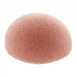 Natürlicher Konjac Gesichtsschwamm rosa Tonerde - Natur'Mel