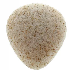 Éponge Konjac visage naturelle coques de noix - 1 pièce - Natur'Mel Cosm'Ethique