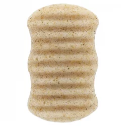 Éponge Konjac corps naturelle coques de noix - Natur'Mel