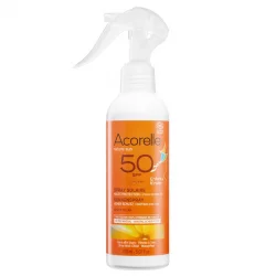 BIO-Sonnenschutzspray Kinder Gesicht & Körper LSF 50 Karanja & Himbeer - 150ml - Acorelle