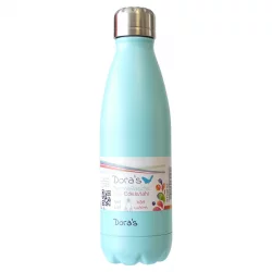 Bouteille thermo bleu clair en inox - 500ml - Dora's