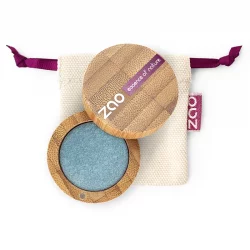 Fard à paupières nacré BIO N°116 Bleu canard - 3g - Zao Make-up