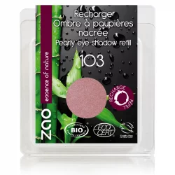 Nachfüller BIO-Lidschatten perlmutt N°103 Altrosa - 3g - Zao Make-up
