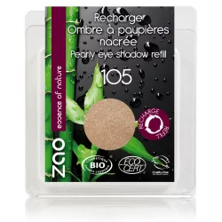 Nachfüller BIO-Lidschatten perlmutt N°105 Gold Sand - 3g - Zao Make-up