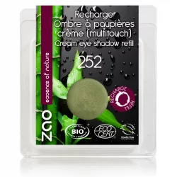 Nachfüller BIO-Lidschatten-Creme perlmutt N°252 Bambus - 3g - Zao Make-up