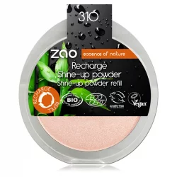 Nachfüller BIO-Shine-Up Puder Champagne rosé N°310 - 9g - Zao