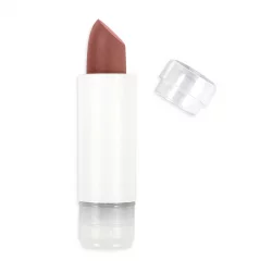 Recharge Rouge à lèvres nacré BIO N°404 Brun rouge – 3,5g – Zao Make-up