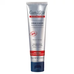 Crème à raser homme BIO argan & eau thermale - 100g - Gamarde