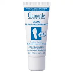Baume ultra-nourrissant pour les pieds BIO argan & beurre de karité - 40ml - Gamarde