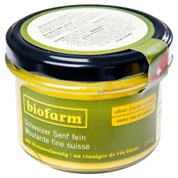 BIO-Senf fein Schweiz - 200g - Biofarm