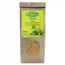 Graines à germer d'alfalfa BIO - 200g - Rapunzel bioSnacky