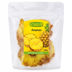 Ananas séchés en rondelles BIO - 100g - Rapunzel