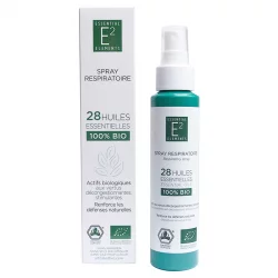 Spray respiratoire aux 28 huiles essentielles BIO - 100ml - E2 Essential Elements