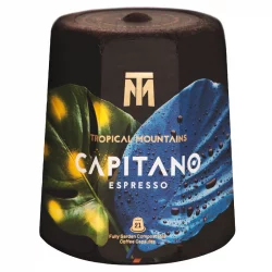 BIO-Kaffeekapsel Capitano Espresso - 21 Stück - Tropical Mountains