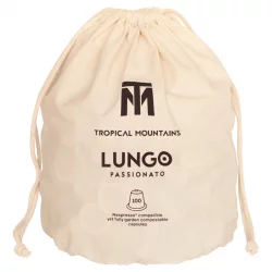 BIO-Kaffeekapsel Passionato Lungo - 100 Stück - Tropical Mountains