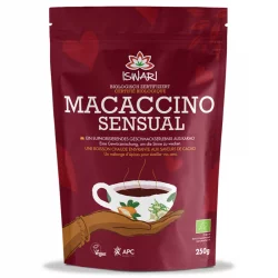 BIO-Getränk Macaccino Sensual Kakao, Maca & Kokoszucker - 250g - Iswari
