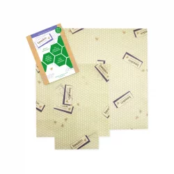 Bienenwachstücher Set Multi (Small, Medium & Large) - 3 Stück - Beeskin