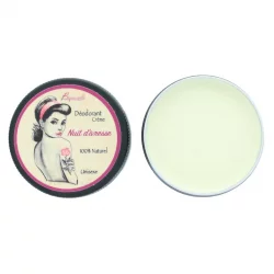 Déodorant crème naturel senteur citronnée Nuit d'ivresse argile blanche & coco - 30g - Bionessens