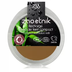 Nachfüller BIO-Kompakt-Make-up N°736 Topas - 6g - Zao Make-up