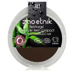 Nachfüller BIO-Kompakt-Make-up N°741 Mokka - 6g - Zao Make-up