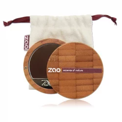 Kompakt-Make-up Dunkles Mahagoni N°740 BIO - 6g - Zao