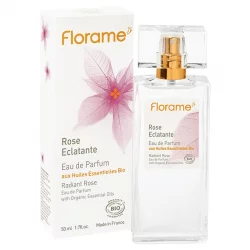 BIO-Eau de parfum Rose Eclatante - 50ml - Florame