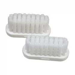 2 têtes de brosses à dents rechargeables Medium Nylon - 2 pièces - Caliquo