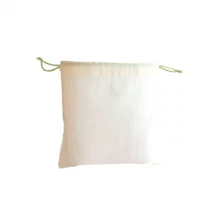 Wiederverwendbare Beutel aus Bio-Baumwolle Grösse XS quadratisch ah table !