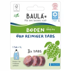 Pastilles nettoyantes sols écologiques Fresh Ocean - 3 pastilles - Biobaula