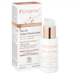 Straffende BIO-Pflege Augen- & Lippenkontur Orchidee - 15ml - Florame