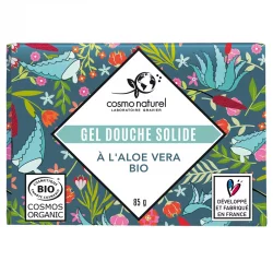 Gel douche solide BIO aloe vera - 85g - Cosmo Naturel