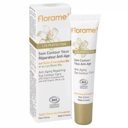 Regenerierende BIO-Augenkonturpflege weisse Lilie - 15ml - Florame